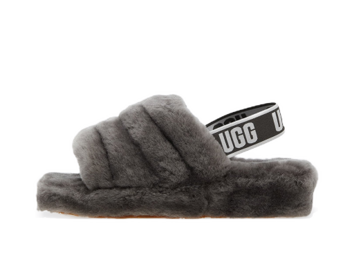 Кецове и обувки UGG Fluff Yeah "Charcoal" W Сиво | 1095119-CHRC