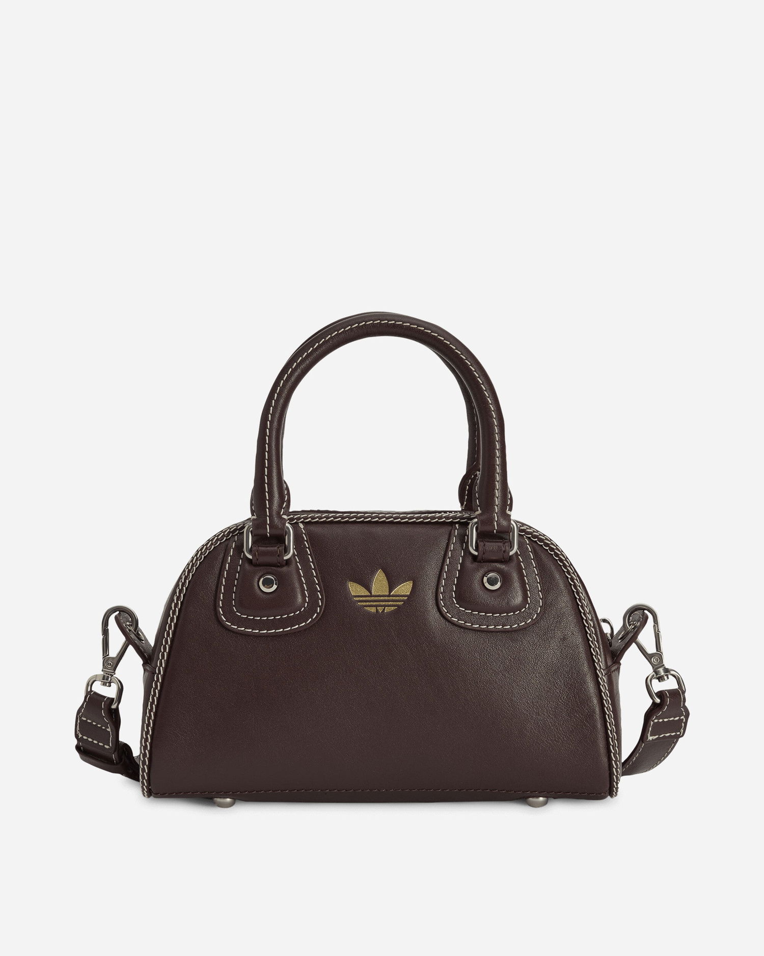 Дамска чанта adidas Originals Wales Bonner Small Bowling Bag Кафяво | JD1167, 0