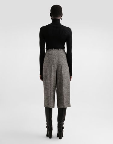 Пуловер Dolce & Gabbana Dolce & Gabbana Wool Ribbed Turtleneck Pullover Черно | FXW34TJDVDCN0000, 2