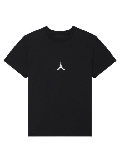Тениска Givenchy Classic Fit Print T-Shirt Черно | BM716R3Y88 001