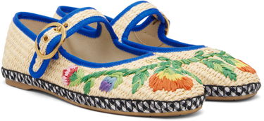 Кецове и обувки Valentino Garavani Mary-Jane Endouce Ballerina Flats Многоцветен | 7W2S0MQ8NWW, 3