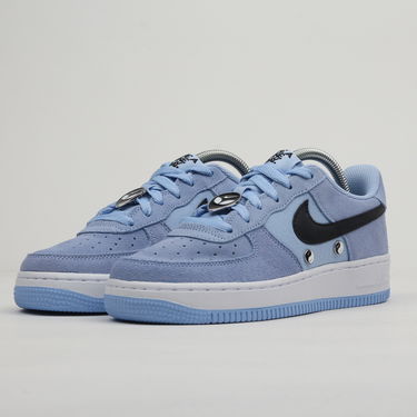 Кецове и обувки Nike Air Force 1 Low ''Have A Nike Day - Aluminum'' GS Синьо | BQ8273-400, 1
