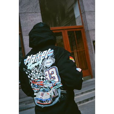 Суитчър MARKET Group 5 Hoodie Черно | 397000413-0001, 9