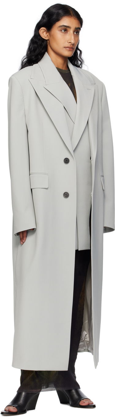 Палта Jean Paul Gaultier Jean Paul Gaultier Double Layer Coat Сиво | 25/03-U-OU010-W002-02, 3