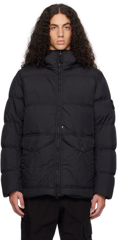 Пухо яке Stone Island Stone Island Crinkle Reps R-NY Down Jacket Черно | 811540723, 0