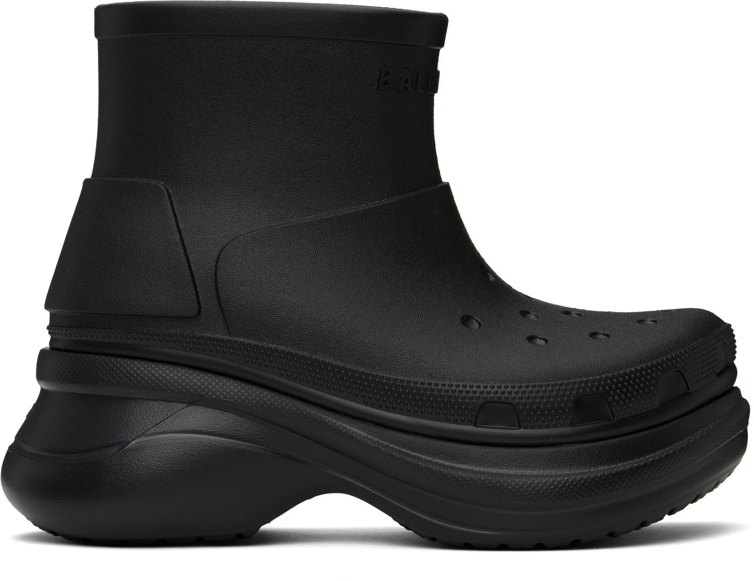 Кецове и обувки Balenciaga Balenciaga Crocs Edition Ankle Boots Черно | 815522 W1S8E, 0