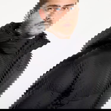 Пухо яке Emporio Armani Hooded Puffer Mountain Polar Jacket Big Logo Черно | 7M000694AF15956UC001, 1