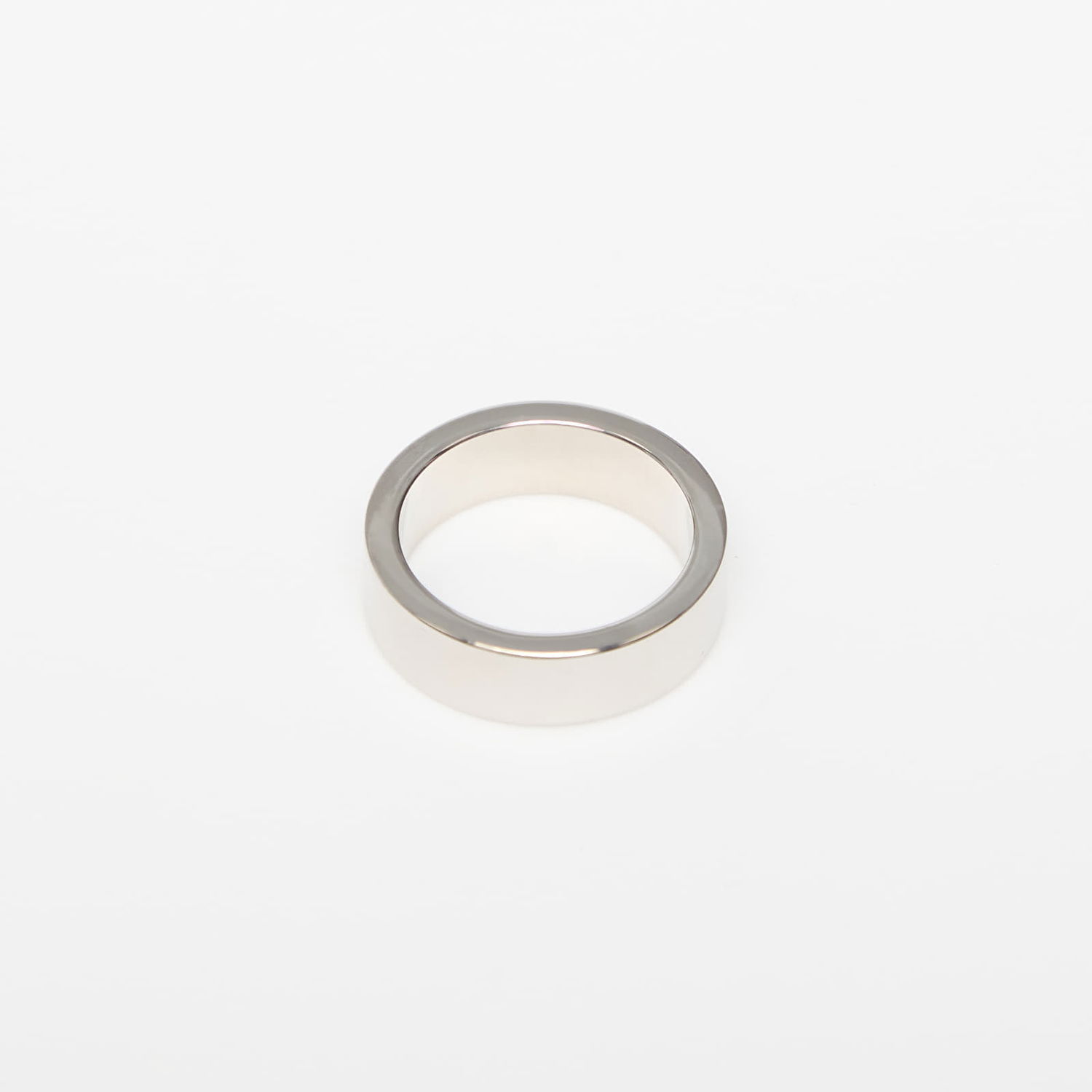 Пръстен Off-White Logo Ring Металик | OMOC07AC99MET0017210, 1