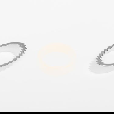 Пръстен Off-White Logo Ring Металик | OMOC07AC99MET0017210, 1