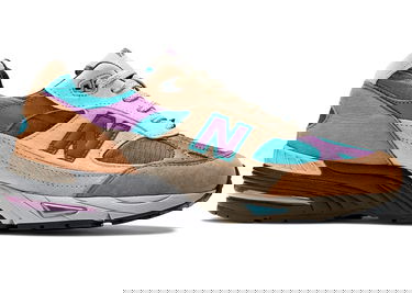 Кецове и обувки New Balance Palace x 991v1 Made in UK "Taos Taupe" Многоцветен | M991PAL, 1