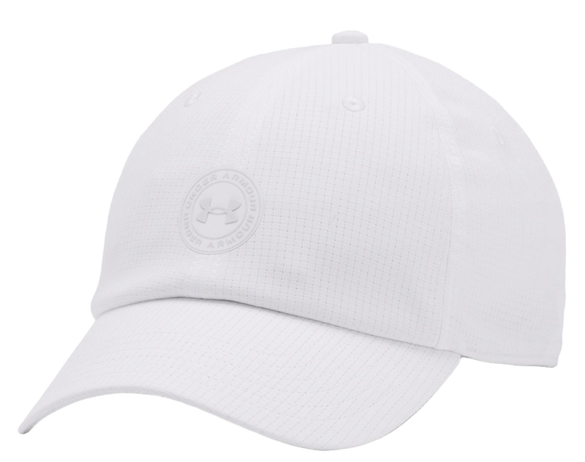 Шапка с козирка Under Armour Iso-chill Armourvent Adjustable Cap Бяло | 1383445-100