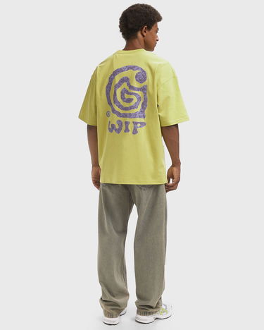 Тениска Carhartt WIP Helix Short Sleeve T-Shirt Жълто | I035194-2ZT.XX, 1