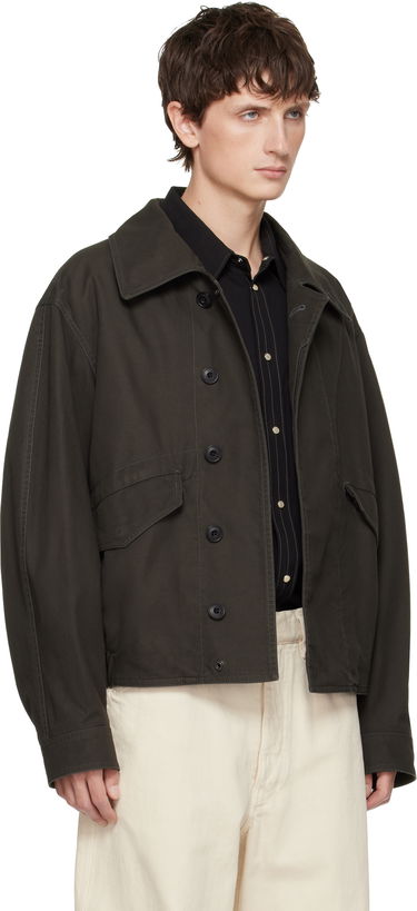 Яке LEMAIRE LEMAIRE Boxy Blouson Jacket Кафяво | OW1169 LF1452, 1