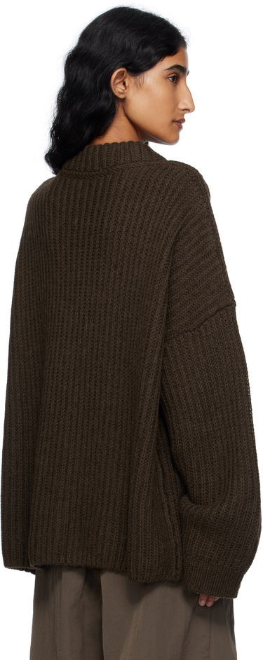 Пуловер Cecilie Bahnsen Cecilie Bahnsen Belinda Cable Knit Sweater Кафяво | 2.25KNI51004 BELINDA JUMPER, 2