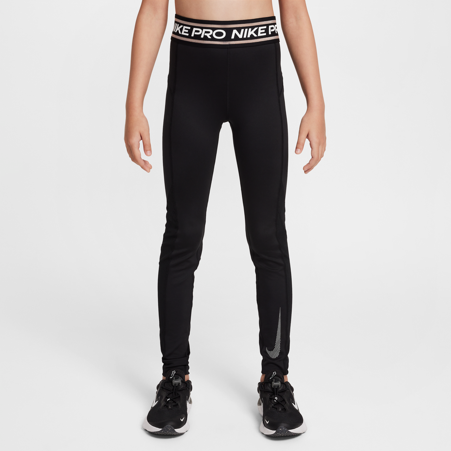 Клинове Nike Nike Pro Mid-Rise Leggings Черно | HF8853-010, 0