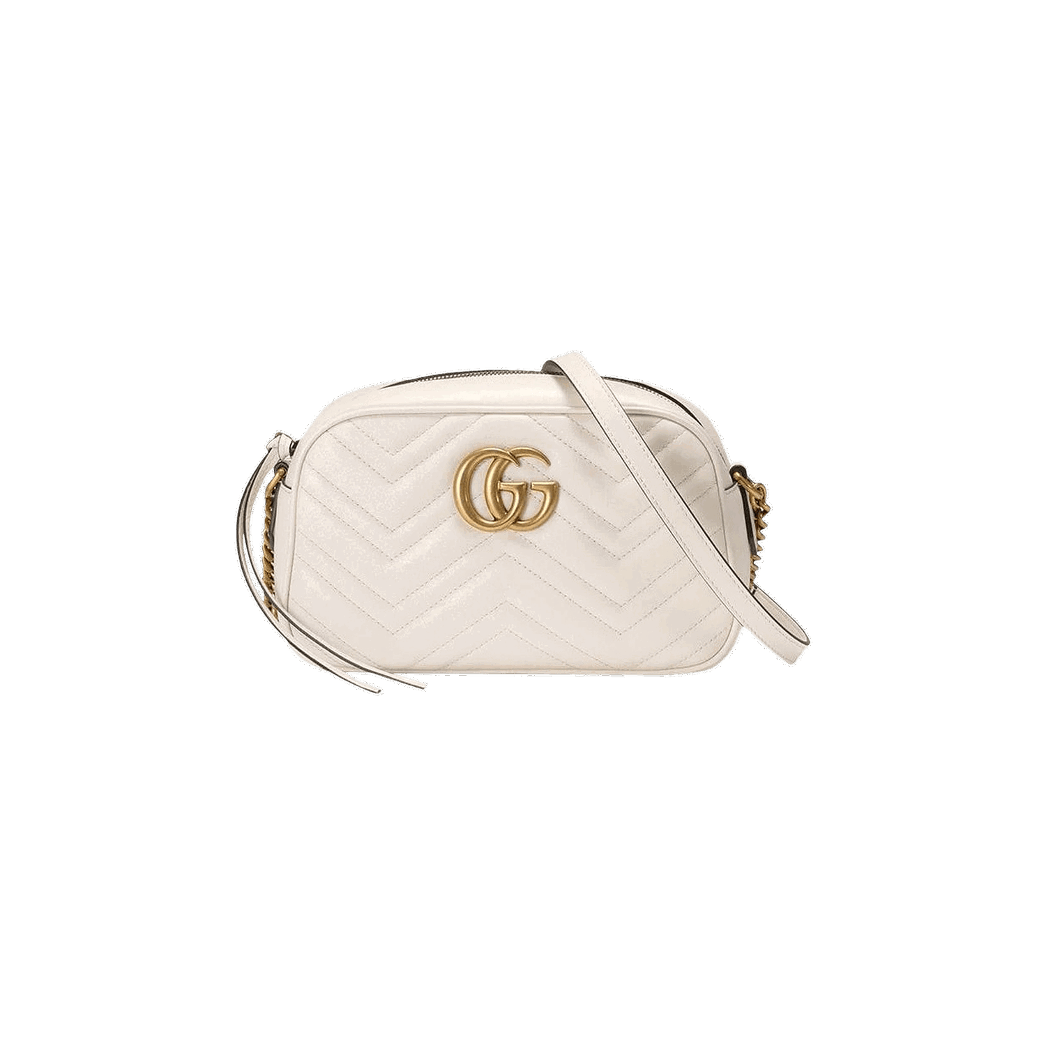 Дамска чанта Gucci Marmont Small Shoulder Bag Бяло | 447632 DTD1T 9022, 0