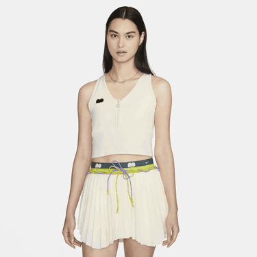 Съкратен топ Nike Naomi Osaka Crop Top Бяло | DX1812-113, 0