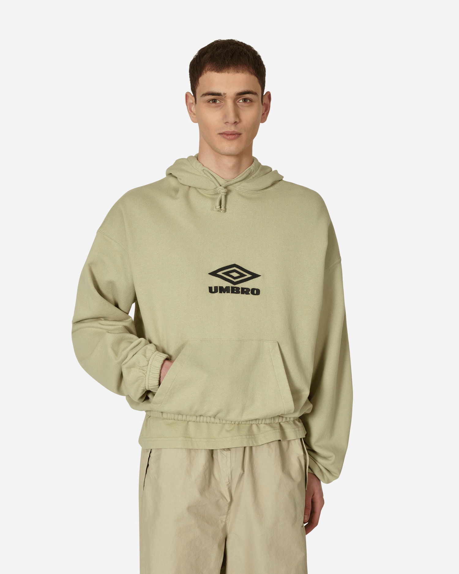 Суитчър Umbro Masked Hooded Sweatshirt Бежово | 62009U Salvia, 0