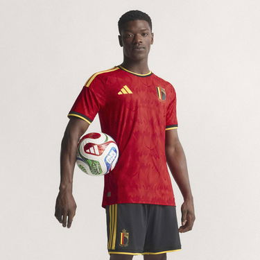Фланелка adidas Performance Belgium Home Authentic Football Jersey Червено | JM8378, 2
