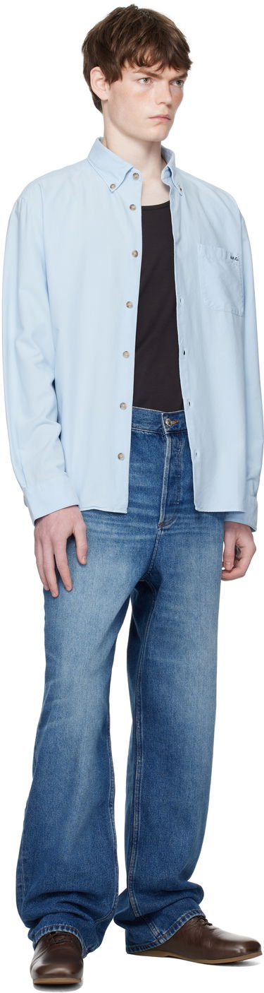 Дънки A.P.C. A.P.C. Solal Loose Fit Jeans Синьо | COHAD-M09238, 3