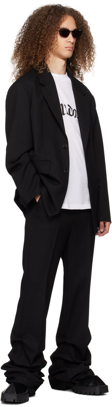 Панталони We11done Wave Trousers Черно | WD-PT0-24-219-M-BK, 3