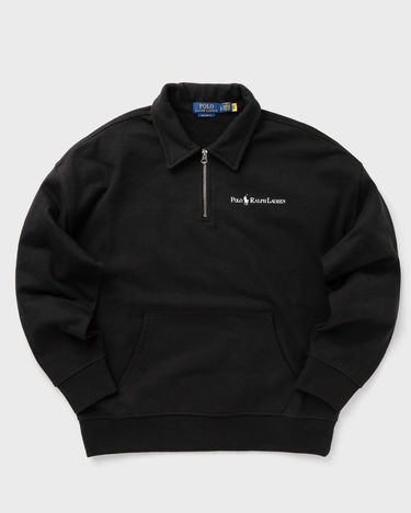 Тениска Polo by Ralph Lauren Polo Ralph Lauren LONG SLEEVE-SWEATSHIRT men Half-Zips black in size:XXL Черно | 710952063001, 0