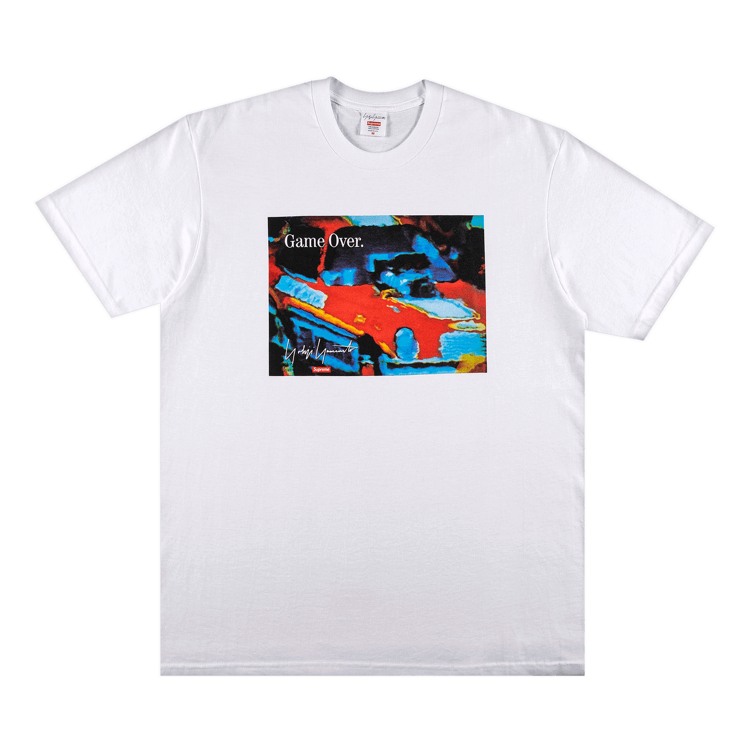 Тениска Supreme Yohji Yamamoto x Game Over Tee Бяло | FW20T1 WHITE, 0