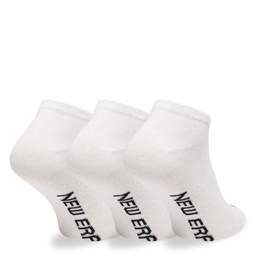 Чорапи New Era Flag Sneaker 3-Pack Бяло | 13113638, 2