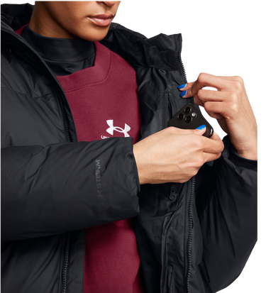 Пухо яке Under Armour Women's Puffer Parka Черно | 1384649-001, 2