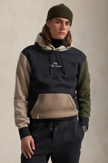 Суитчър Polo by Ralph Lauren Colorblock Hoodie Сиво | 710957592, 0