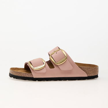 Кецове и обувки Birkenstock Arizona Big Buckle Nubuck Leather Soft Pink Розово | 1026583, 0