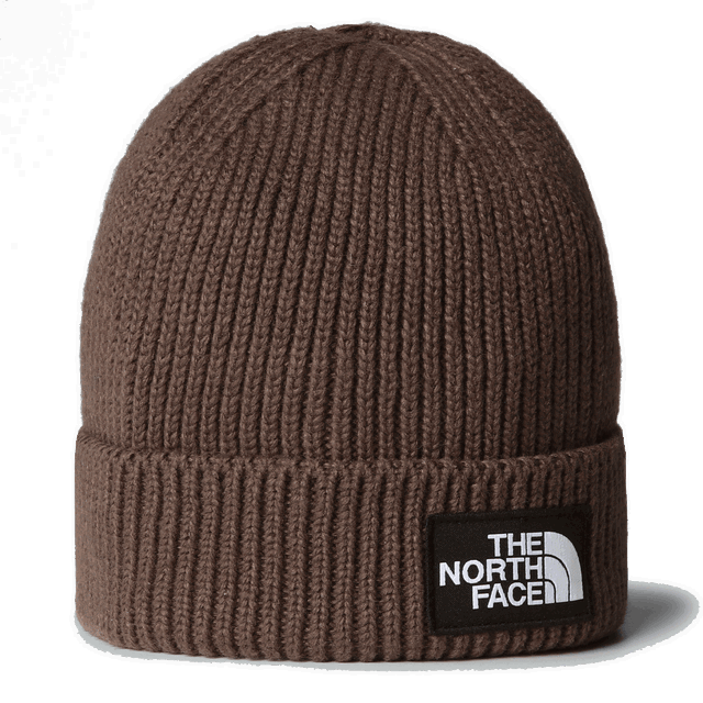 The North Face Logo Box Cuffed Beanie