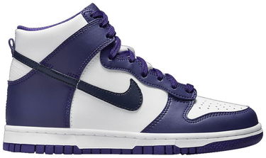 Кецове и обувки Nike Dunk High "White Midnight Navy" GS Тъмно синьо | DH9751-100, 0