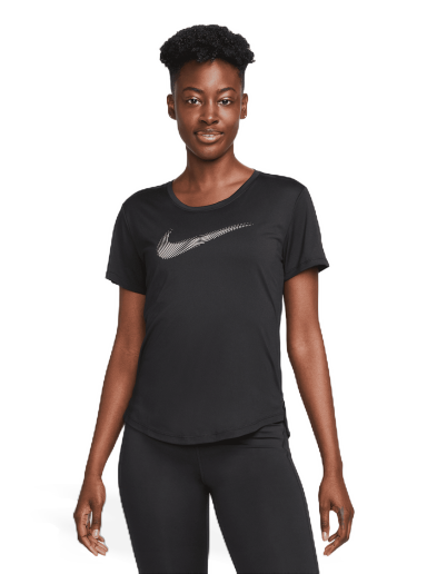 Тениска Nike Dri-FIT Swoosh Черно | FB4696-010