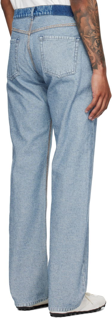 Дънки Maison Margiela MM6 Maison Margiela Straight-Leg Jeans Синьо | SH0LA0026 M30018, 2