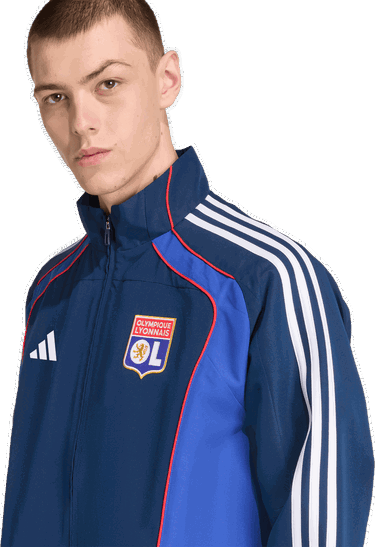Яке adidas Originals Olympique Lyonnais Training Jacket Тъмно синьо | jl8061, 4