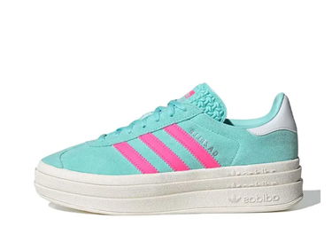 Кецове и обувки adidas Originals Gazelle Bold Flash Aqua Lucid Pink W Тюркоазено | ID7026, 1