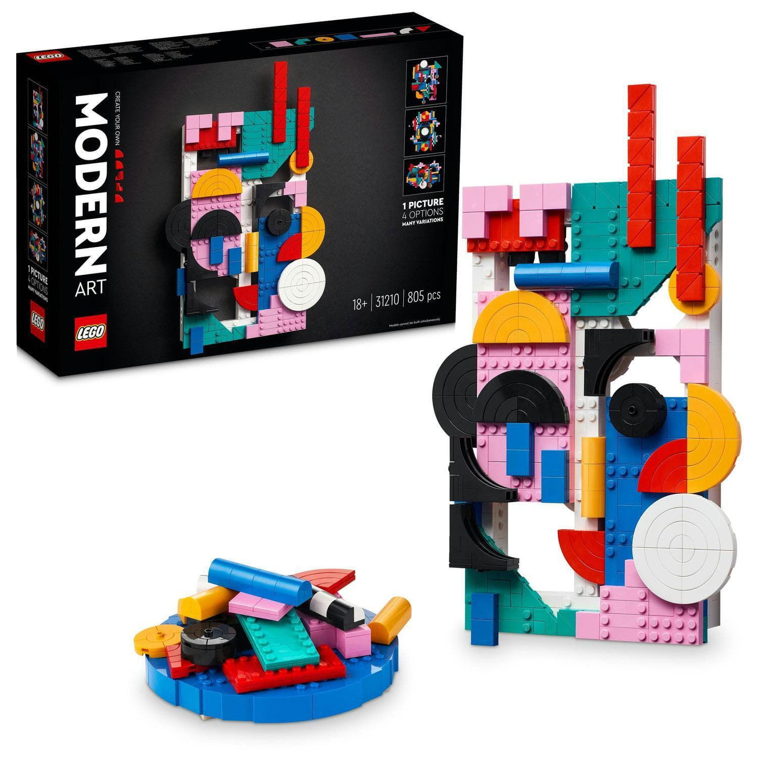 Flexstyle LEGO Art 31210 Modern Art Многоцветен | 31210LEG, 0