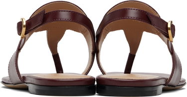 Кецове и обувки Valentino Garavani VLogo Thong Sandals Бургунди | 7W2S0MB7DSH, 1