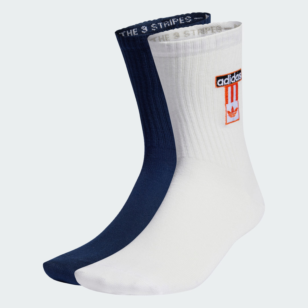 Чорапи adidas Originals Adibreak Crew Socks 2 Pairs Сиво | IS0740, 0