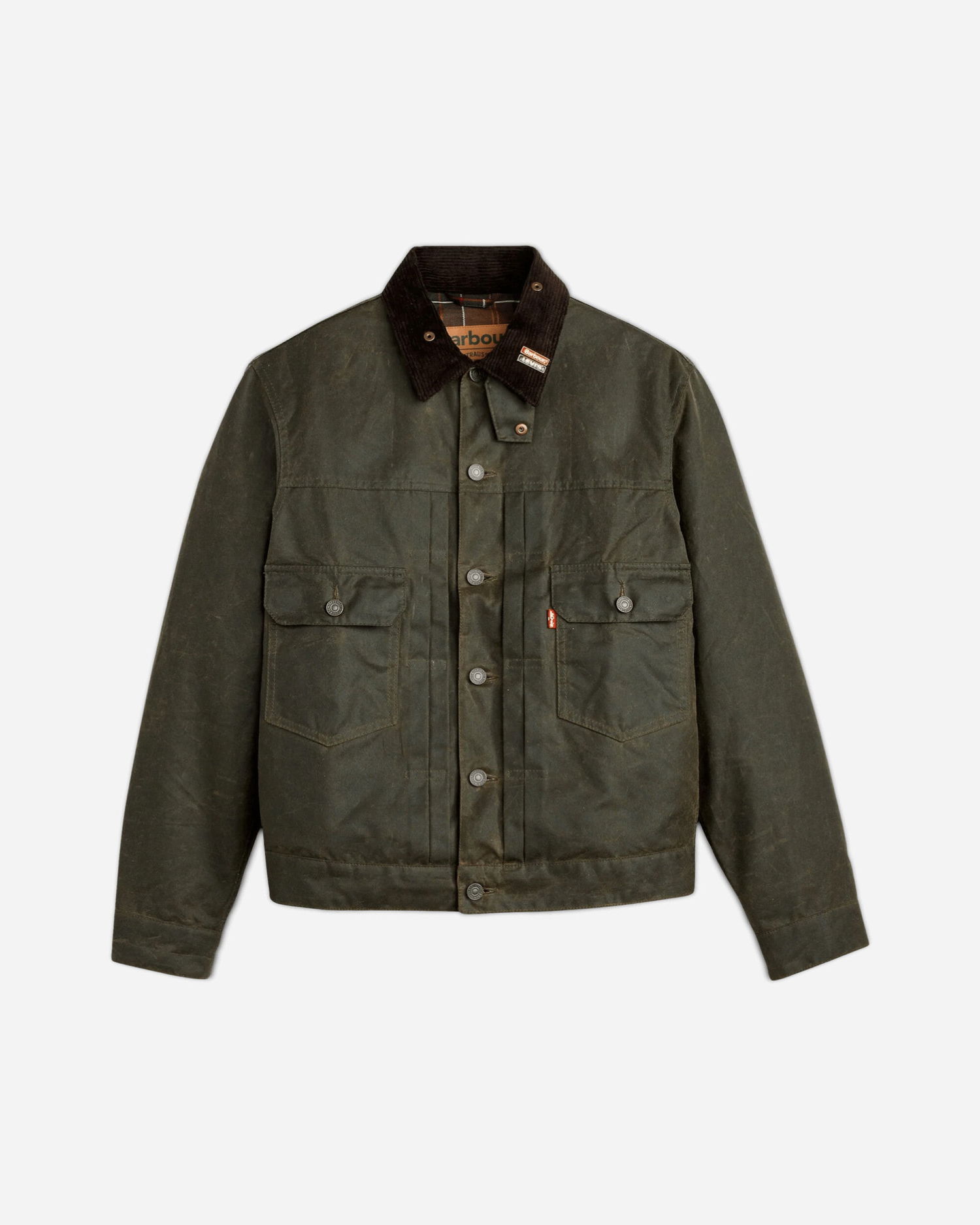 Яке Levi's Type II Waxed Trucker Jacket Зелено | 008GN00050 001, 0