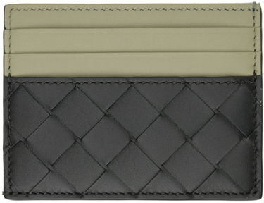 Портфейл Bottega Veneta Intrecciato Card Holder Зелено | 749449 VCPQ5, 1