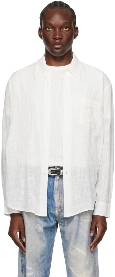 Риза OUR LEGACY Coco Shirt "Off-White" Бяло | M2222CW, 0
