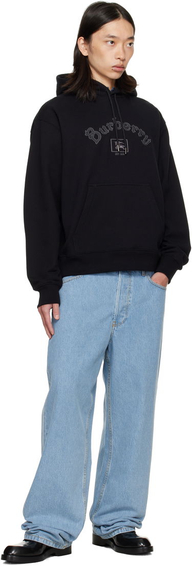 Суитчър Burberry Burberry Gothic Logo Hoodie Черно | 8116111, 3