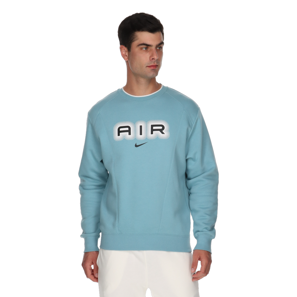 Суитчър Nike Air Crew Fleece Sweatshirt Синьо | HM0177-464, 0