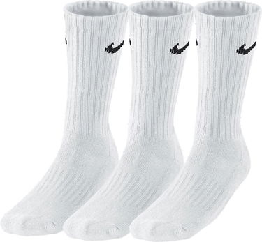 Чорапи Nike Value Cotton Crew Socks Бяло | sx4508-101, 0