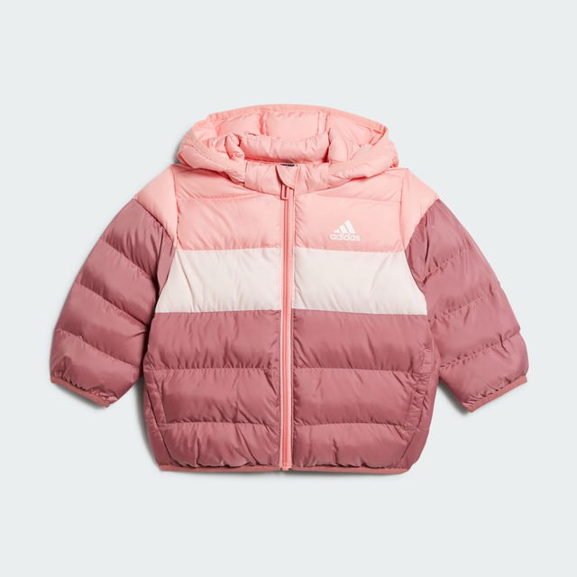 Synthetic Down Hooded Puffer Jacket