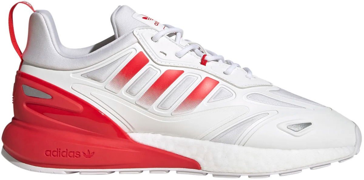 Кецове и обувки adidas Originals ZX 2K Boost 2.0 Червено | gx7016, 0