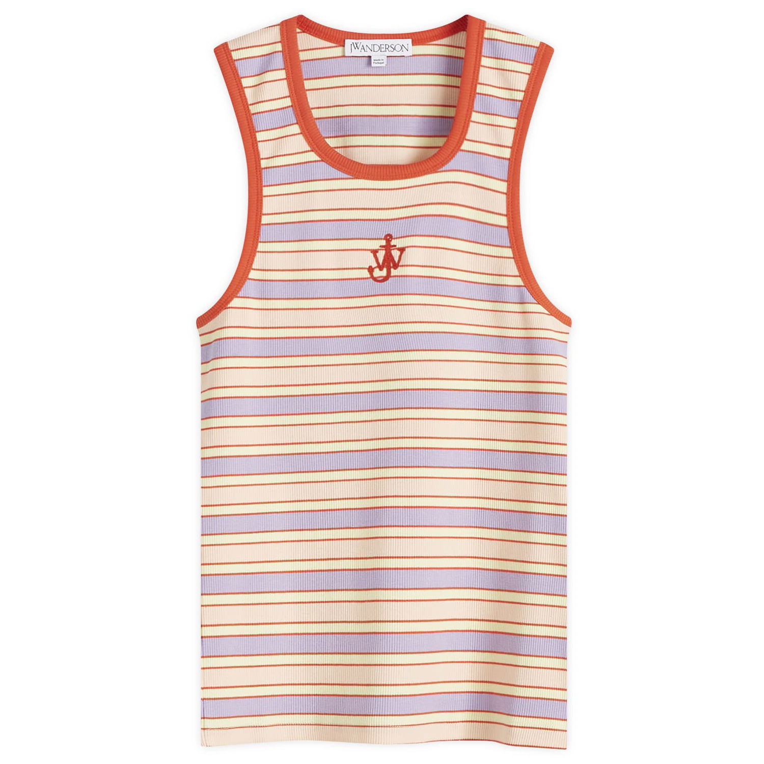 Потник JW Anderson Striped Contrast Trim Vest Многоцветен | JO0263-PG1725-398, 0