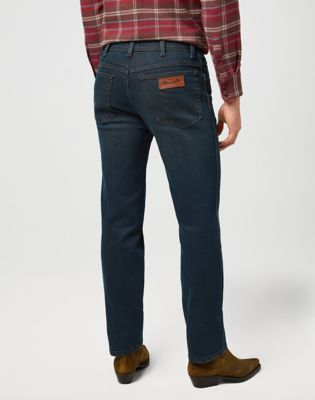 Дънки Wrangler Texas Medium Stretch Straight Jean 42 x34 Синьо | 112370858:42:34, 1